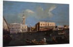 Grand Canal, Piazzetta and Doges Palace in Venice, 18th century by Anonymous