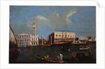 Grand Canal, Piazzetta and Doges Palace in Venice, 18th century by Anonymous