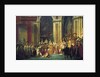The Coronation of Napoleon at Notre-Dame de Paris on 2nd December 1804, 1807 by Anonymous