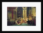 The Coronation of Napoleon at Notre-Dame de Paris on 2nd December 1804, 1807 by Anonymous