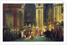 The Coronation of Napoleon at Notre-Dame de Paris on 2nd December 1804, 1807 by Anonymous