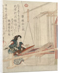 Hataori (Weaving), c1829 by Anonymous