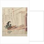 Hataori (Weaving), c1829 by Anonymous