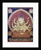 Guhyasamaja Akshobhyavajra (Thanka), 17th century by Anonymous