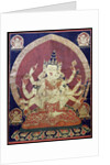 Guhyasamaja Akshobhyavajra (Thanka), 17th century by Anonymous