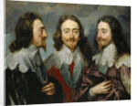 Charles I, King of England  (1600-1649), from Three Angles (The Triple Portrait), 1636. by Anonymous