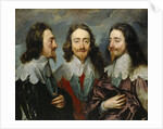 Charles I, King of England  (1600-1649), from Three Angles (The Triple Portrait), 1636. by Anonymous