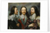 Charles I, King of England  (1600-1649), from Three Angles (The Triple Portrait), 1636. by Anonymous