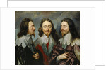 Charles I, King of England  (1600-1649), from Three Angles (The Triple Portrait), 1636. by Anonymous