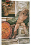 Detail of the Sistine Chapel ceiling in the Vatican, 1508-1512 by Anonymous