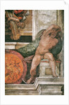 Detail of the Sistine Chapel ceiling in the Vatican, 1508-1512 by Anonymous