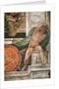 Detail of the Sistine Chapel ceiling in the Vatican, 1508-1512 by Anonymous