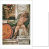 Detail of the Sistine Chapel ceiling in the Vatican, 1508-1512 by Anonymous