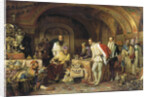Ivan IV of Russia demonstrates his treasures to the ambassador of Queen Elizabeth I of England, 1875 by Anonymous