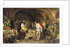 Ivan IV of Russia demonstrates his treasures to the ambassador of Queen Elizabeth I of England, 1875 by Anonymous