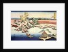 Snowscape by the Sumida River, c1832 by Anonymous
