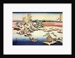 Snowscape by the Sumida River, c1832 by Anonymous