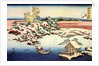 Snowscape by the Sumida River, c1832 by Anonymous
