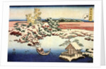 Snowscape by the Sumida River, c1832 by Anonymous
