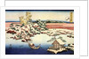 Snowscape by the Sumida River, c1832 by Anonymous