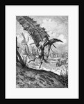 Illustration to the book Don Quixote de la Mancha by M. de Cervantes, 1863 by Anonymous
