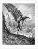 Illustration to the book Don Quixote de la Mancha by M. de Cervantes, 1863 by Anonymous