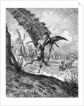 Illustration to the book Don Quixote de la Mancha by M. de Cervantes, 1863 by Anonymous