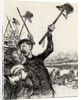 Ratapoil and his staff: Long live the Emperor!, 1851 by Anonymous