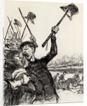 Ratapoil and his staff: Long live the Emperor!, 1851 by Anonymous