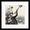 Ratapoil and his staff: Long live the Emperor!, 1851 by Anonymous