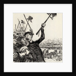Ratapoil and his staff: Long live the Emperor!, 1851 by Anonymous
