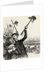 Ratapoil and his staff: Long live the Emperor!, 1851 by Anonymous