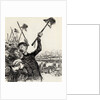 Ratapoil and his staff: Long live the Emperor!, 1851 by Anonymous