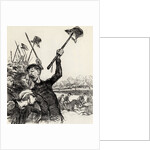 Ratapoil and his staff: Long live the Emperor!, 1851 by Anonymous