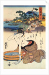 Oiso Station, 1830-1835 by Anonymous