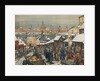Novgorod Marketplace, end of 19th - early 20th century by Anonymous