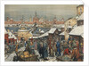 Novgorod Marketplace, end of 19th - early 20th century by Anonymous
