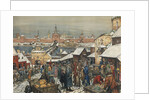 Novgorod Marketplace, end of 19th - early 20th century by Anonymous