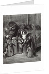 Illustration to the book Gargantua and Pantagruel by Rabelais, 1854 by Anonymous
