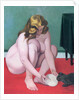 Woman with a Cat, 1919 by Anonymous