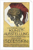 Plakat to the first international exhibition of art, Secession, 1893 by Anonymous