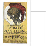 Plakat to the first international exhibition of art, Secession, 1893 by Anonymous