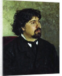 Portrait of the artist Vasily Surikov,, 1885 by Anonymous