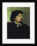 Portrait of the artist Vasily Surikov,, 1885 by Anonymous