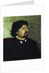 Portrait of the artist Vasily Surikov,, 1885 by Anonymous