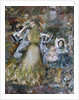 Self-portrait with wife and daughter, 1910 by Anonymous