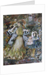 Self-portrait with wife and daughter, 1910 by Anonymous