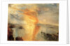 The Burning of the Houses of Parliament, 1834 by Anonymous