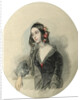 Portrait of the poetess Yevdokiya Rostopchina,, 1846 by Anonymous