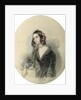 Portrait of the poetess Yevdokiya Rostopchina,, 1846 by Anonymous